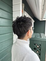 ブレイク 金沢店(BREK)&nbsp;man's hairアップバングショート