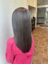 エルサフィロ ヨドヤバシ(el zafiro yodoyabashi)&nbsp;くびレイヤー前髪髪質改善小顔レイヤーロング20代30代40代50代