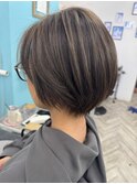 ショートレイヤーハイライト★ノーセットでもかわいい♪