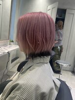 アソビセカンド 原宿(ASOBI 2nd) ダブルカラー/黒髪/ネビージュ/原宿/前髪/ピンクベージュ