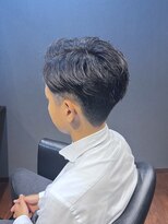 ビーダンディー(Bee dandy) ビジネスフォーマル ツーブロックショート 七三オールバック