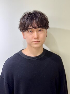 シーン 原宿(scene) シャドウパーマ シースルーマッシュベース