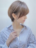 ロンド 銀座(Lond)&nbsp;【成田】ミニウルフレイヤーカット顔周りカットショート/銀座14