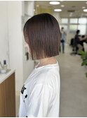 【切りっぱなしボブ】