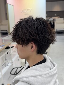 アビー ランシェル(ABEY LENCIEL) ゆる波巻きパーマ/マッシュ