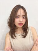 ミディアムレイヤー×透明感カラー