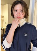  ボブパーマ/ニュアンスパーマ/簡単スタイリング/似合わせカット