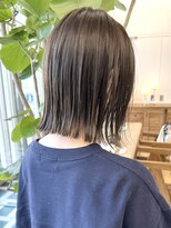 ノード(NODE)&nbsp;栄黒髪垢抜け外ハネボブヘア