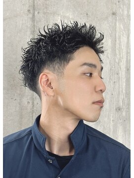 ドアベルヘアリビング(Door Bell hair Living) スパイキーパーマ