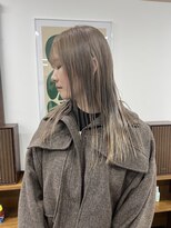 タップコーヴォ(TAP covo)&nbsp;金沢美容室ミルクティーカラー