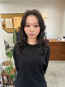 ヘアー バトン(hair vaton) 透けカラー