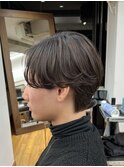 MEN’S/波巻きツイストスパイラル/リバースセンターパート