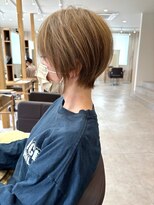 SOYON 平塚店【ソヨン】【2月25日オープン(予定)】&nbsp;くびれショート/シャンパンベージュ/平塚ショート/脱白髪染め
