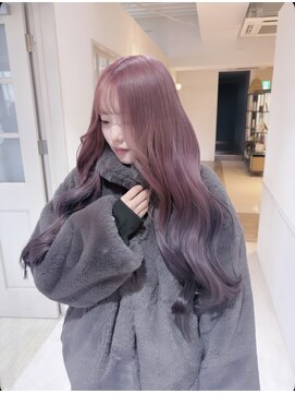 シェーン 仙台駅広瀬通店(schon) pink × lavender が可愛い