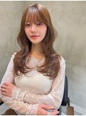 LIBERTE銀座　レイヤーカット×巻き髪