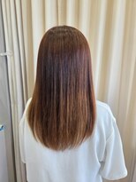 ラルーチェ ラスパ御嵩店(La Luce) ツヤ感ストレート×ナチュラルグラデーションカラー