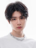 メンズヘアセンス 渋谷(MEN'S HAIR SENSE)&nbsp;ニュアンスパーマ/センターパート/メンズ/眉毛/フェザーパーマ