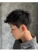 束感ラフショート
