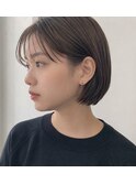 スッキリショートボブ