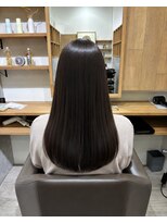 ロッカヘアエジェ(ROCCA hair eje.)&nbsp;ダークブルーダークグレージュロング