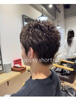 アーチ バイ ループ(arch by LOOP)&nbsp;スパイキーショート×フェザーパーマ　　0901