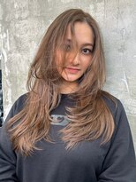 キング 京橋店(K!ng)&nbsp;韓国オルチャンレイヤーカットシースルーバングハッシュカット