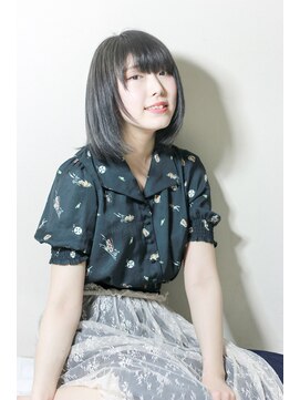 ファースト 東仙台店(first) ダークアッシュ×ミディアムボブ◎20代30代40代50代