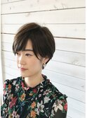 大人カワイイショートマッシュ