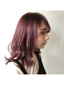 アコット(Acotto.) ウルフカット×ボルドー◎