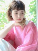 ふんわりミニマムボブ