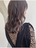 【なかじま ひびき】透明感グレージュ×ミディアム