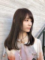 エル 自由が丘(L)&nbsp;大人可愛いワンカール/艶髪ストレート/ヨシンモリ