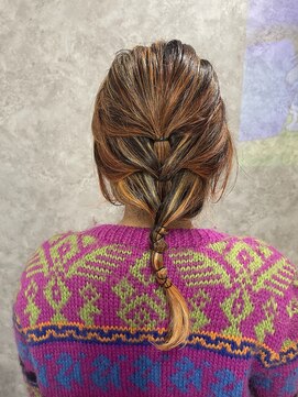 コーパル(copal) 編み込み風！？簡単アレンジ