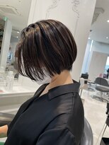 エアー 青山(AIR)&nbsp;【20代30代大人可愛い】丸みショートボブ