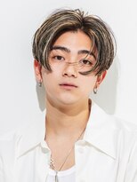 メンズヘアセンス 渋谷(MEN'S HAIR SENSE) 毛流れハイライトセンターパート