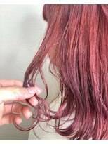 ヘアアンドメイク ニューヨーク ニューヨーク 長岡天神店(Hair&Make NYNY) ハイトーンピンクレッド