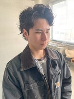 テトヘアー(teto hair)&nbsp;メンズショート、ニュアンスパーマ、くるくるパーマ、ウルフ