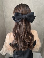 フェリーチェ(Felice)&nbsp;ハーフアップ　ヘアセット　お呼ばれヘア