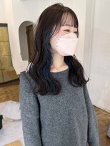 パークレーン アイス イヴェン(park lane ICI yeven)&nbsp;ダメージレス　イヤリングカラー　ブルー