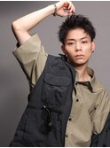 coolなヘア、スパイキージェット