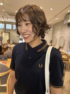 ガーデン オオタカノモリ(garden otakanomori) SHORT PERM GIRL