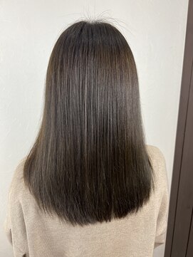 テュセ ヘアー 京都(Tu sais hair kyoto) セミロング/グレージュ/カーキ/オリーブ/アッシュ/ベージュ