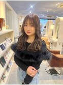 ゆるふわロング/ハイライトカラー