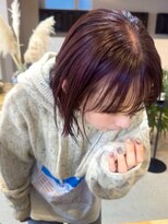 ディッセンバー 神宮前(December)&nbsp;紫カラー/ぶどうカラー/パープルカラー/ブリーチカラー/渋谷