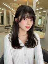 ボタン ハカタ(VOTAN hakata)&nbsp;天神/福岡/韓国ヘア/前髪顔周りカット/レイヤー/暗めカラー