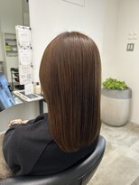 イレス 札幌円山店(IRESU)&nbsp;切りっぱなしボブ/エアリーロング/美髪/ピンクブラウン/ショート