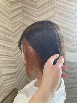 テーラヘアー 牛久店(TELA HAIR) インナーオレンジ【TELAHAIR牛久】