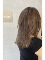 ケイカヘア(KEIKA Hair)&nbsp;グレージュナチュラルバレイヤージュ