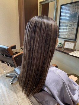 ヘアーデザイン レシピ(hair design recipe)の写真/【憧れの美髪へ☆】最新テクノロジーを駆使し、一人ずつに合わせたオーダーメイドトリートメントで施術◎