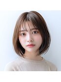 ナチュラルボブ/大人ボブ/小顔ショートボブ